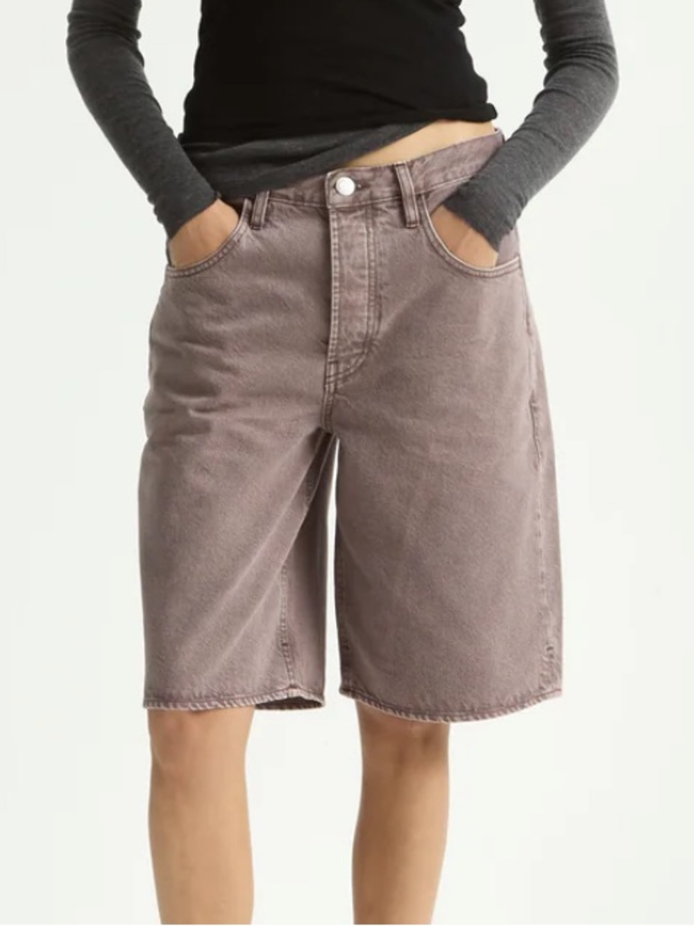 NWT Free People x DALA Denim Isle Women's Jean Shorts in Sparrow Sold Out